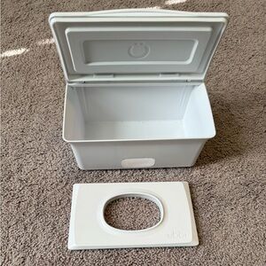 White Ubbi Diaper Wipe Dispenser